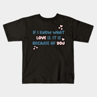 Love Makes Me Magical Kids T-Shirt